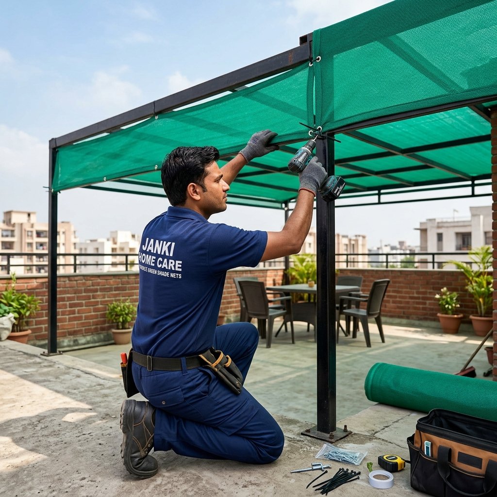 Terrace Green Shade Nets