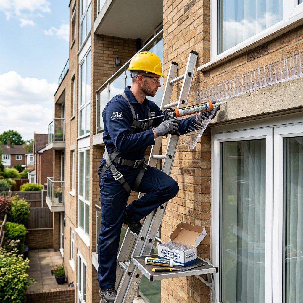 Bird Spike Installation Service