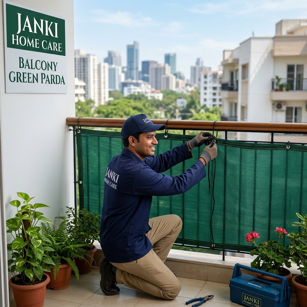Balcony Green Parda